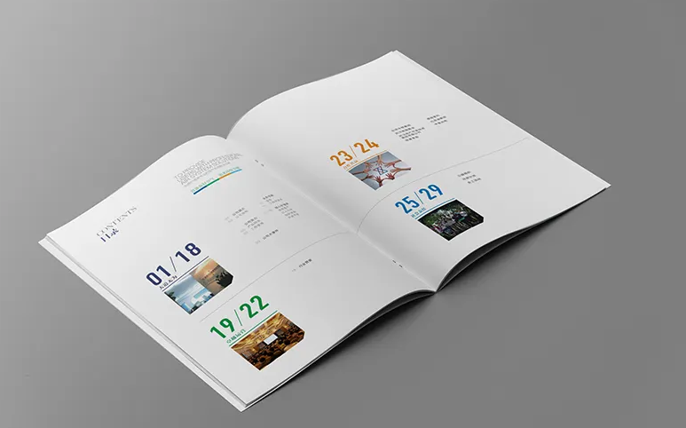 青岛企业画册印刷厂家、可定制生产企业宣传画册